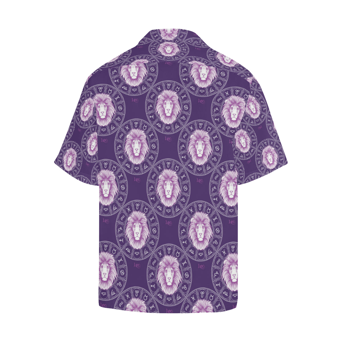 Leo Pattern Print Design 04 Men's Hawaiian Shirt