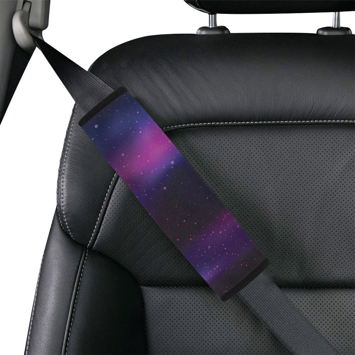 Night sky Pattern Print Design A04 Car Seat Belt Cover