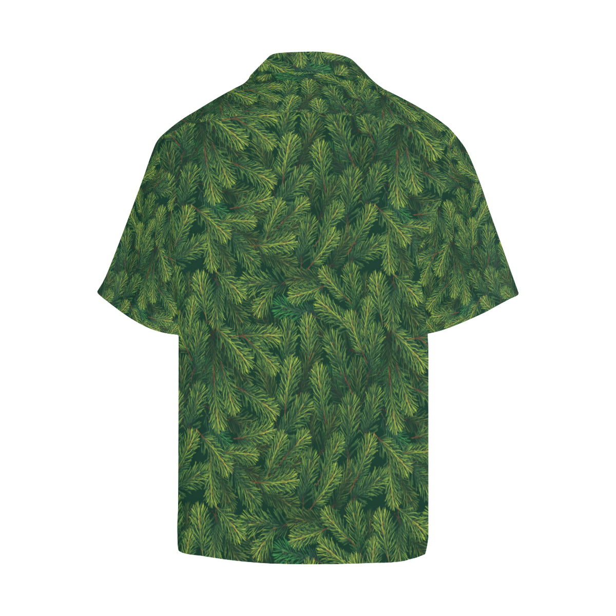 Christmas Tree Pattern Print Design 02 Men's Hawaiian Shirt