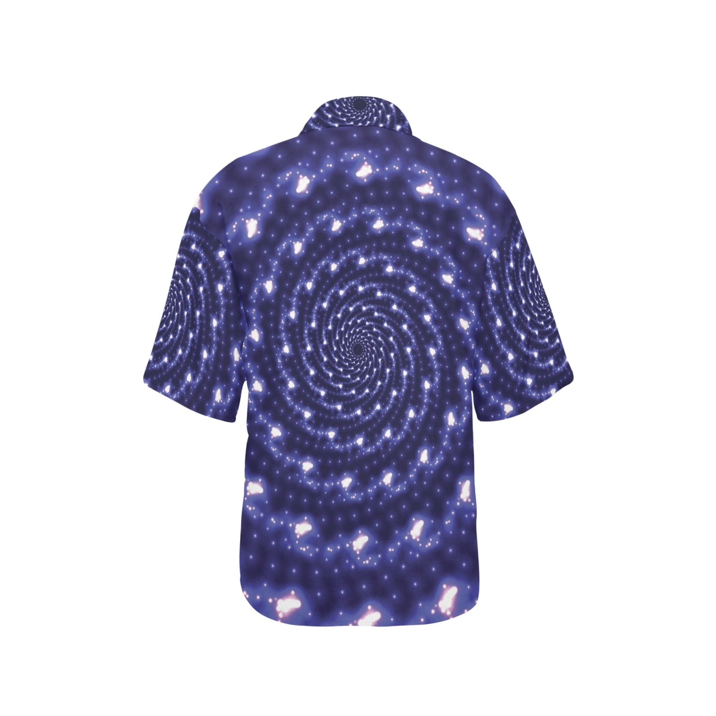 Vortex Print Design LKS305 Women's Hawaiian Shirt