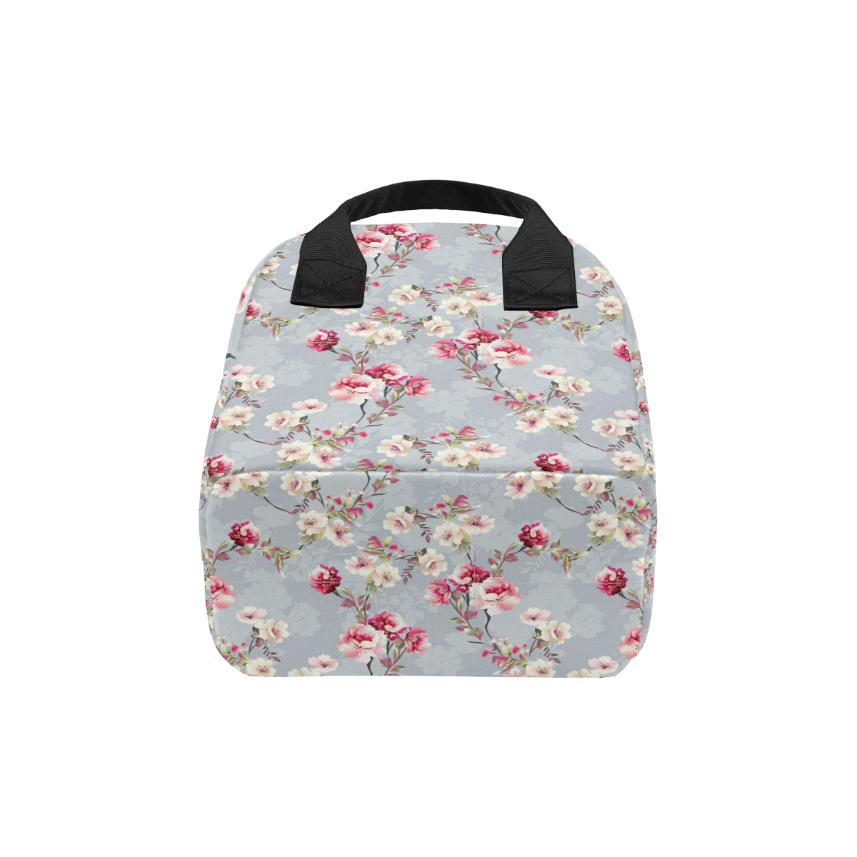 Summer Floral Pattern Print Design SF02 Insulated Lunch Bag