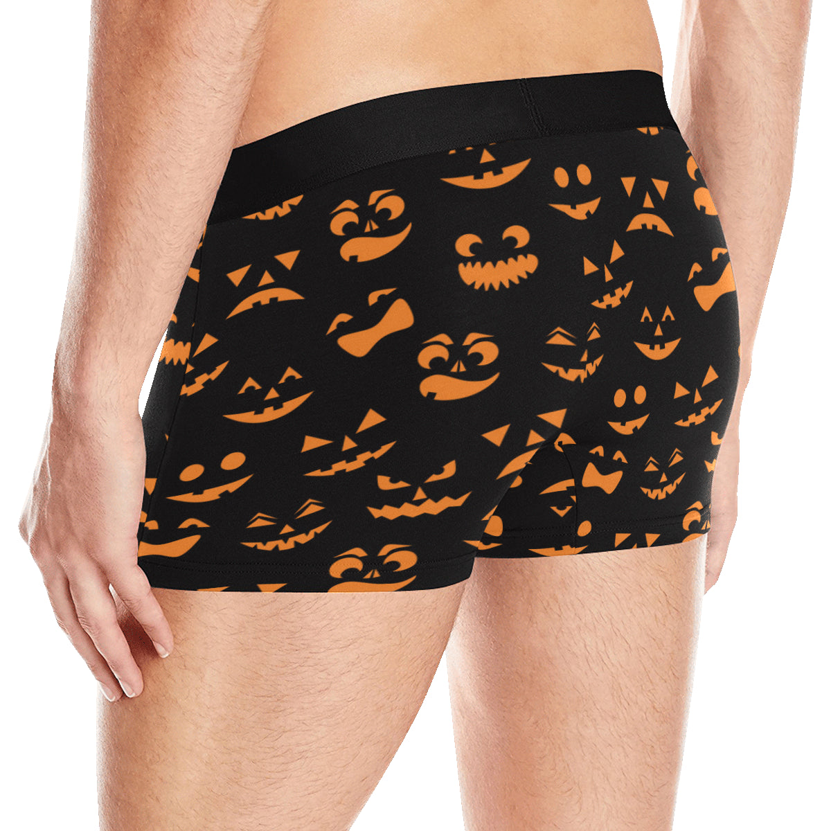 Halloween Pattern Print Design 02 Men's Boxer Briefs