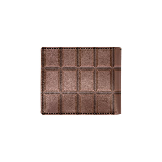 Chocolate Pattern Print Design 03 Men's ID Card Wallet