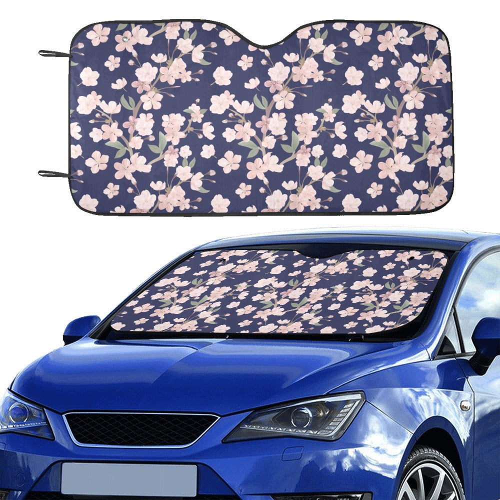 Sakura Print Design LKS301 Car front Windshield Sun Shade