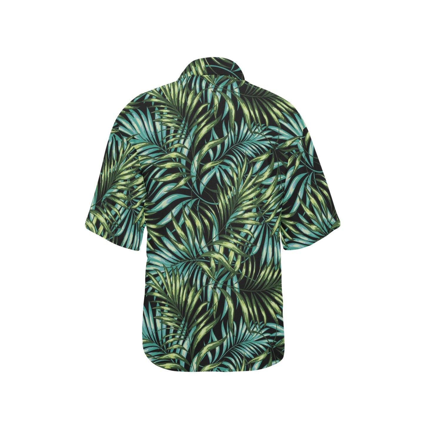 Tropical Flower Pattern Print Design TF08 Women's Hawaiian Shirt