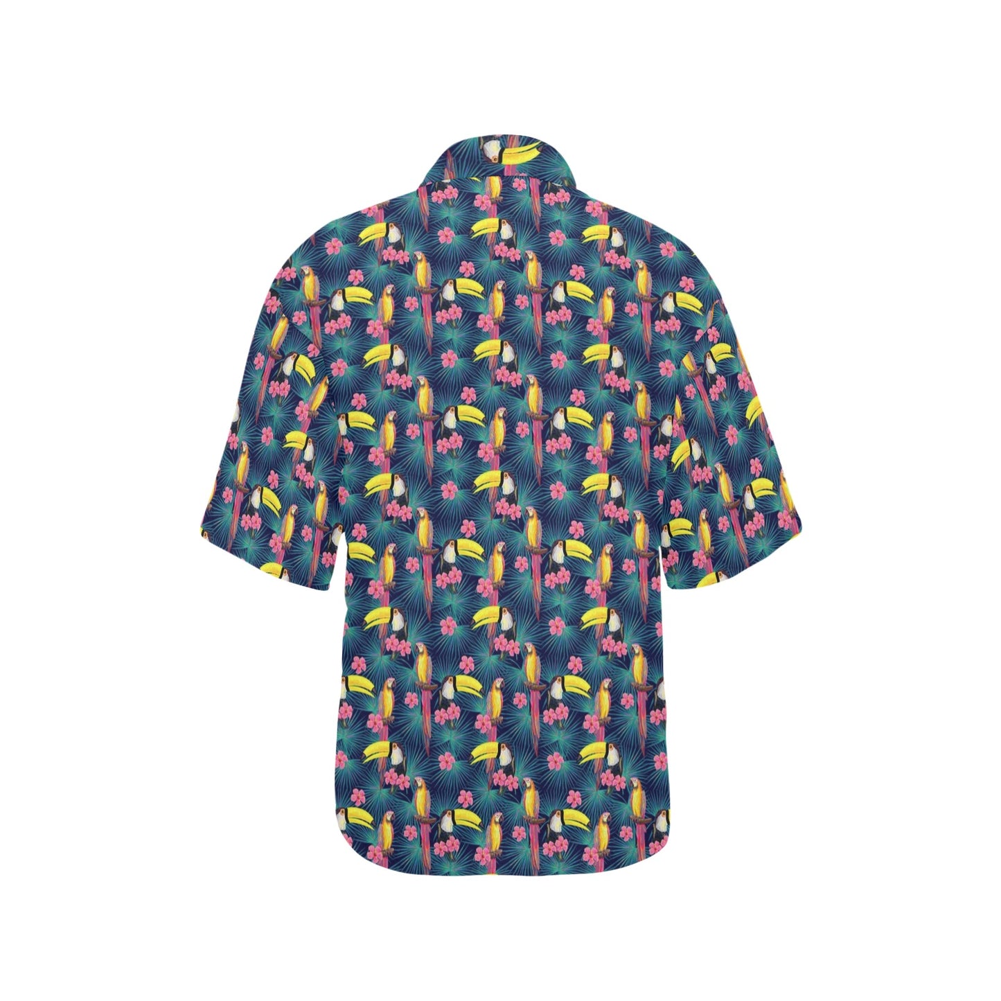Toucan Parrot Design Women's Hawaiian Shirt