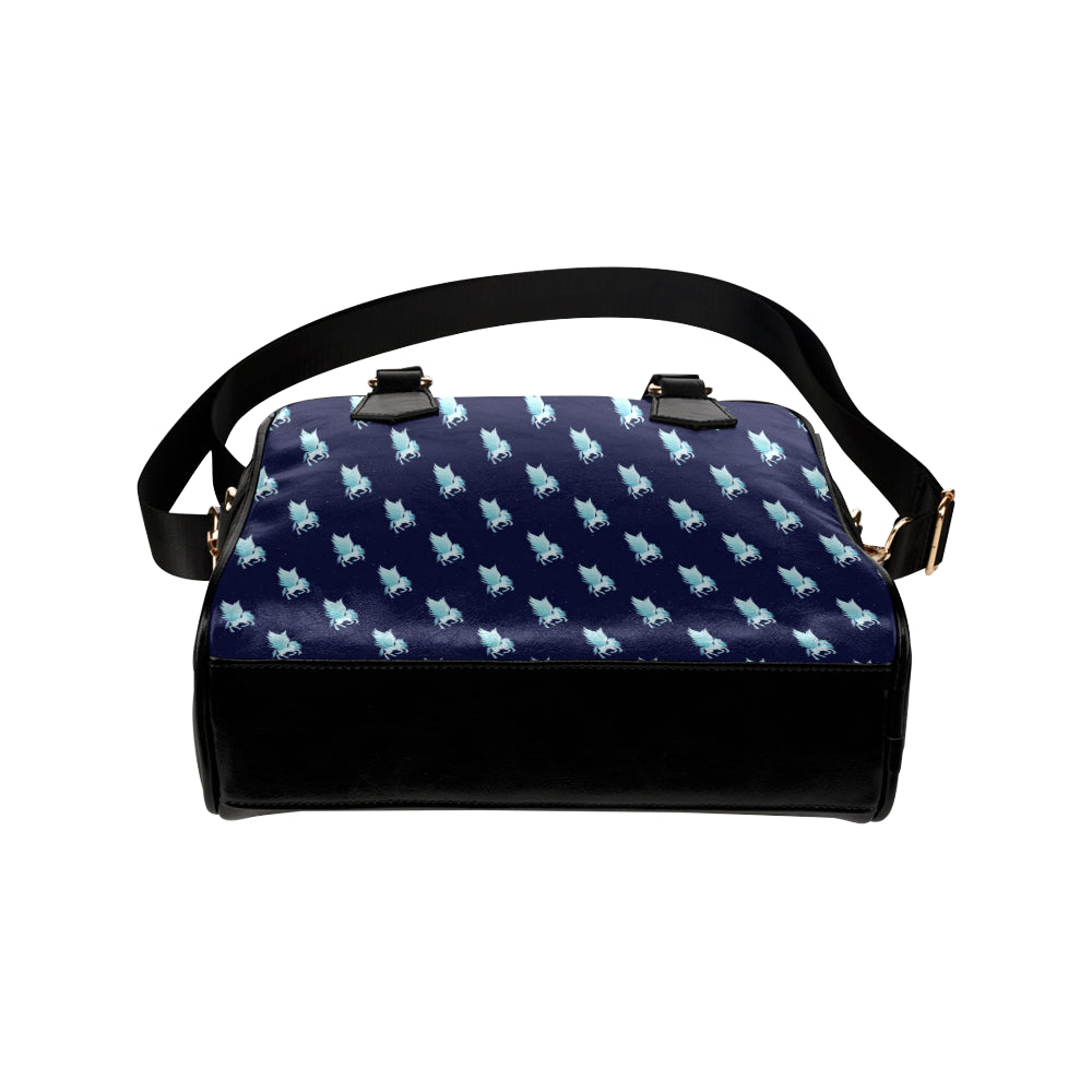 Pegasus Pattern Print Design 03 Shoulder Handbag
