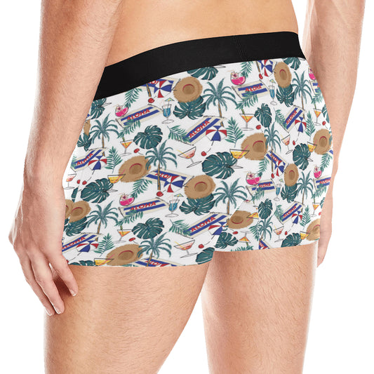 Aloha Hawaii Beach Pattern Print Design 04 Men's Boxer Briefs