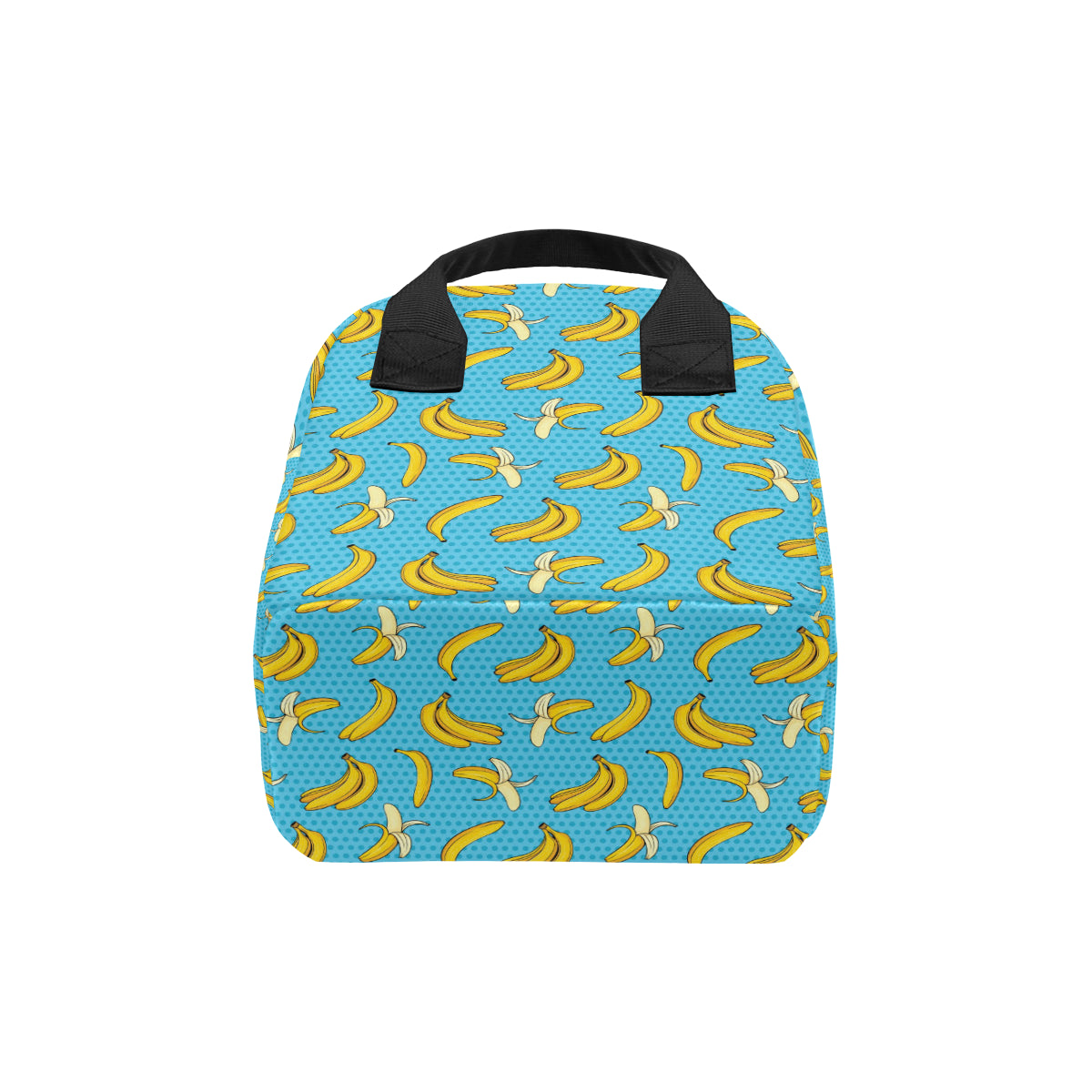 Banana Pattern Print Design BA08 Insulated Lunch Bag