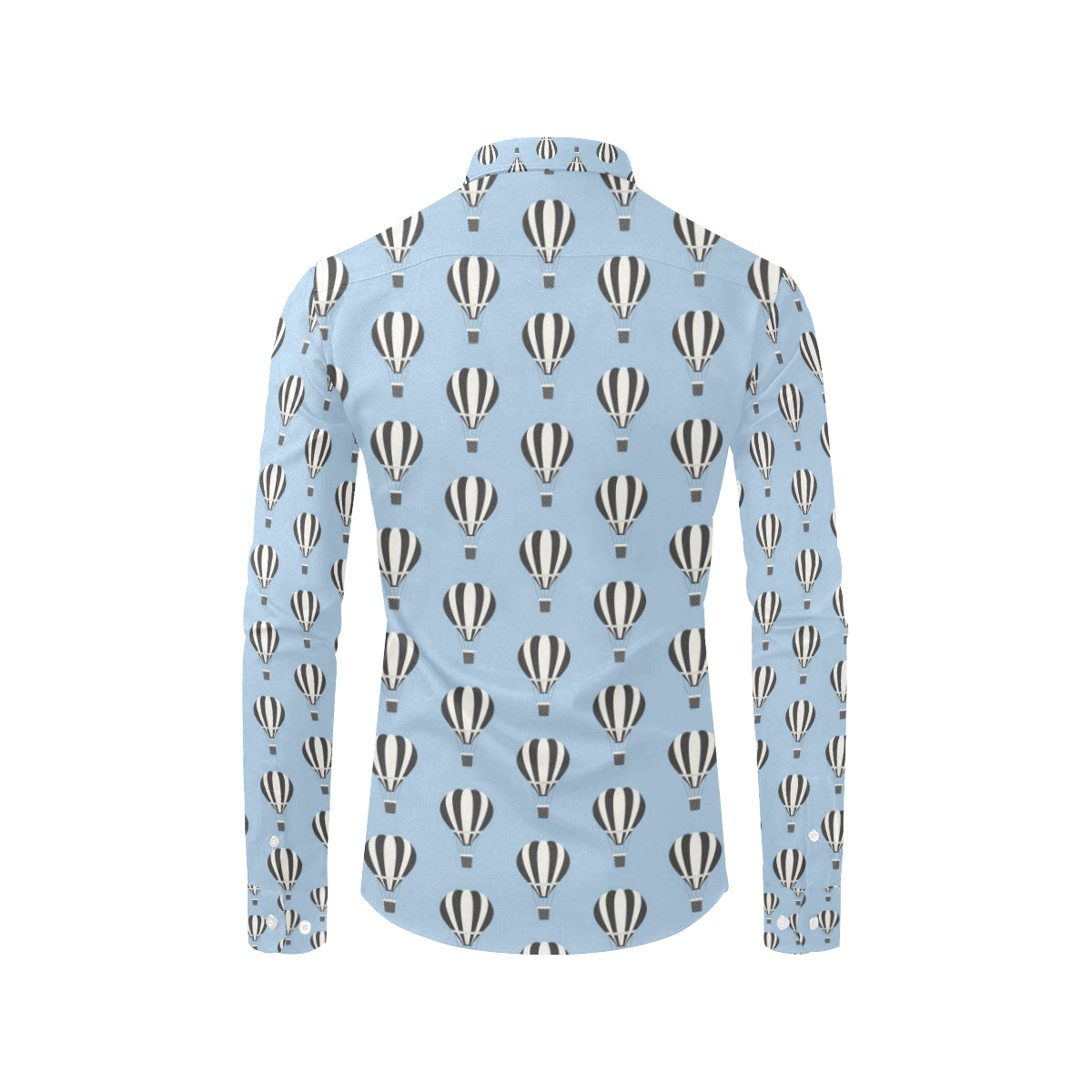 Ballon Pattern Print Design 05 Men's Long Sleeve Shirt