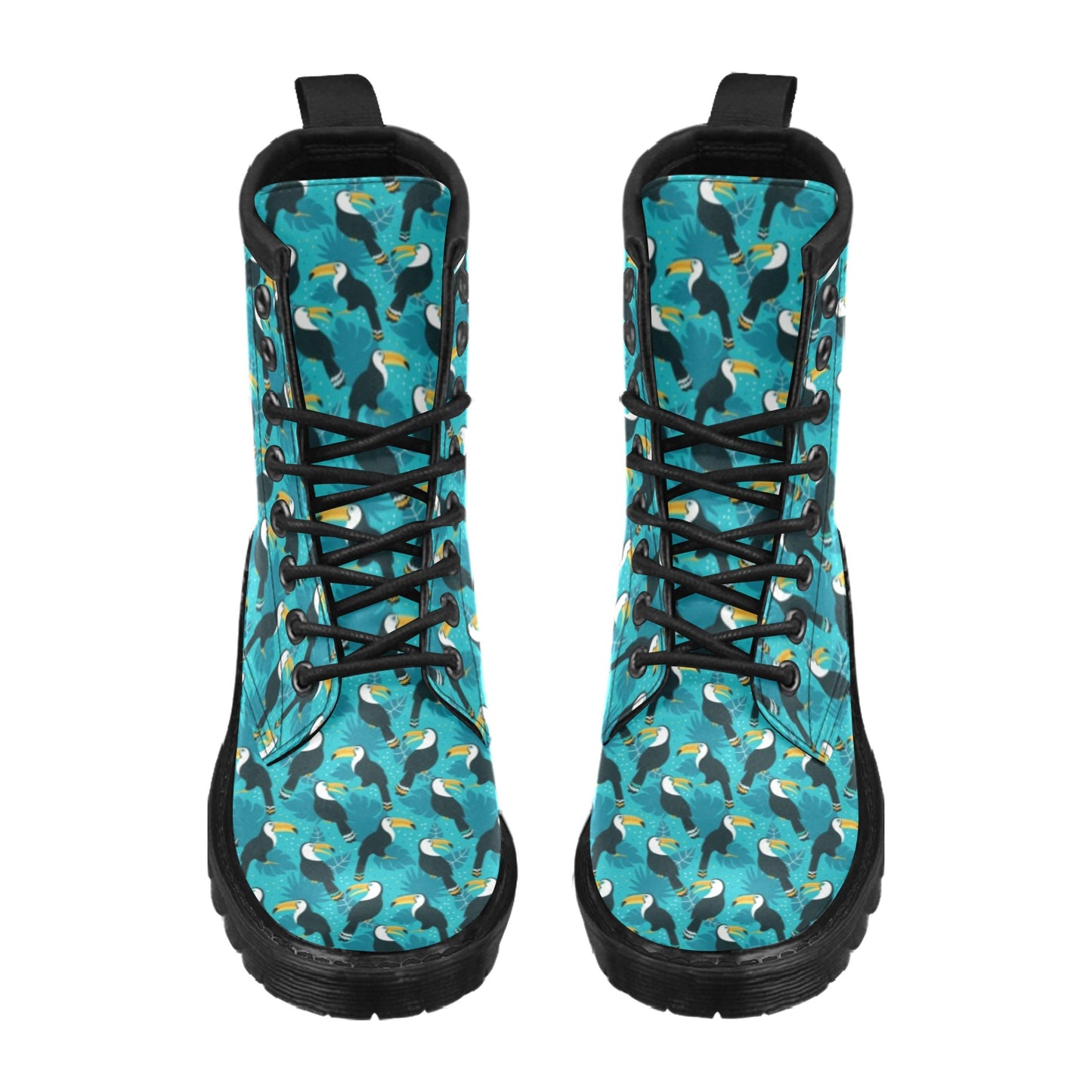 Toucan Parrot Pattern Print Women's Boots