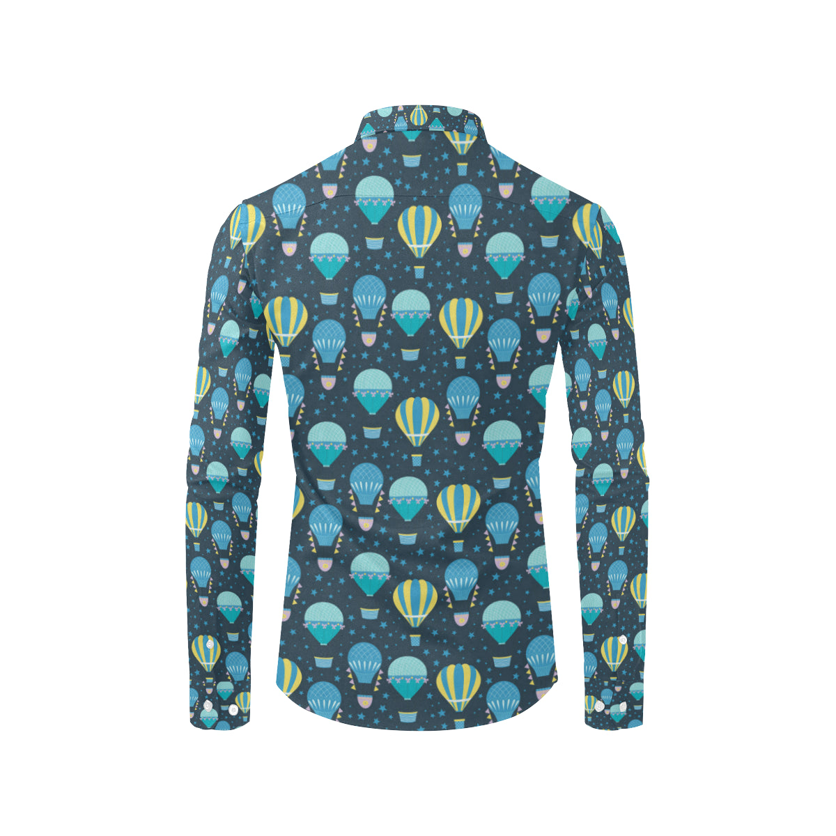 Ballon Pattern Print Design 06 Men's Long Sleeve Shirt