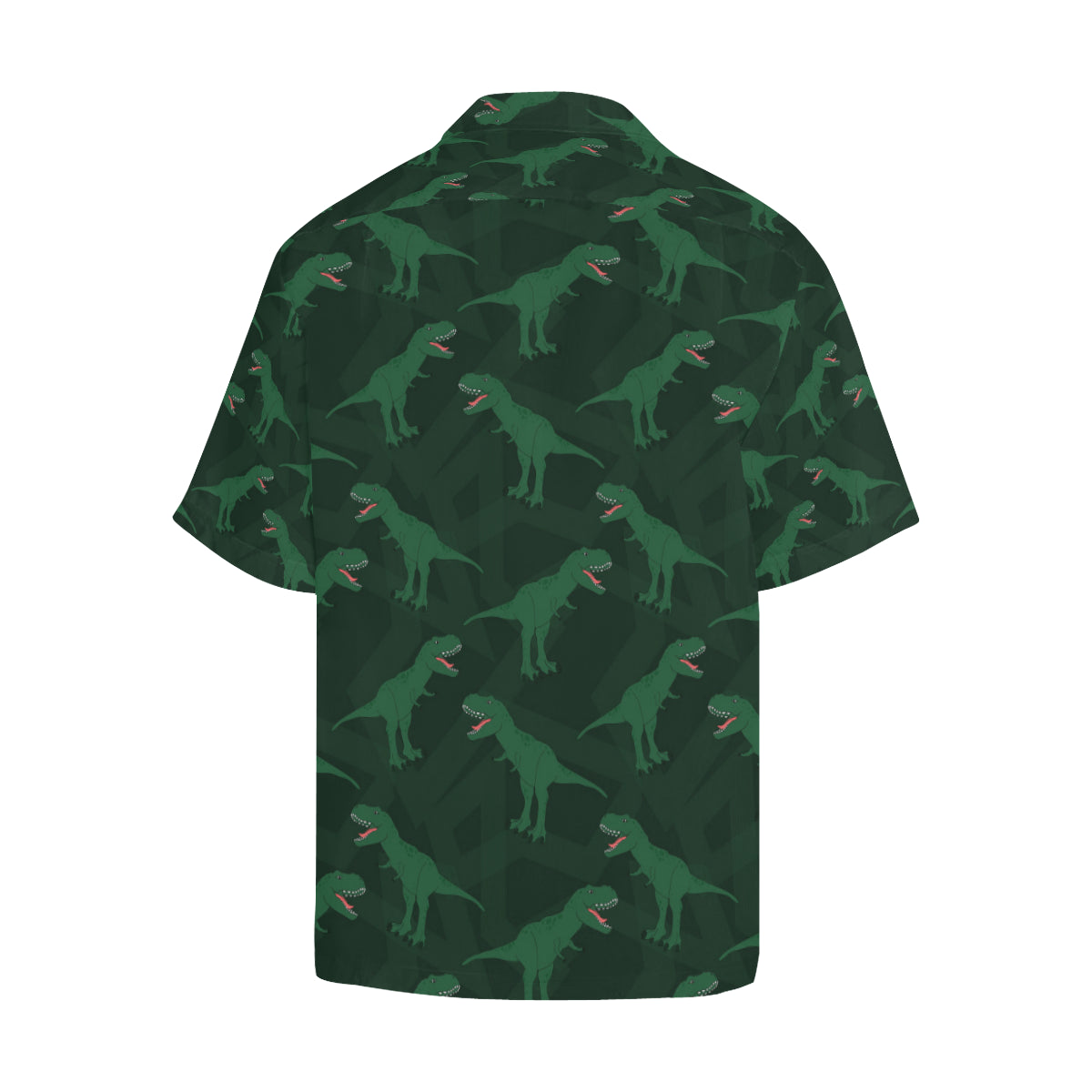 T Rex Pattern Print Design A06 Men's Hawaiian Shirt
