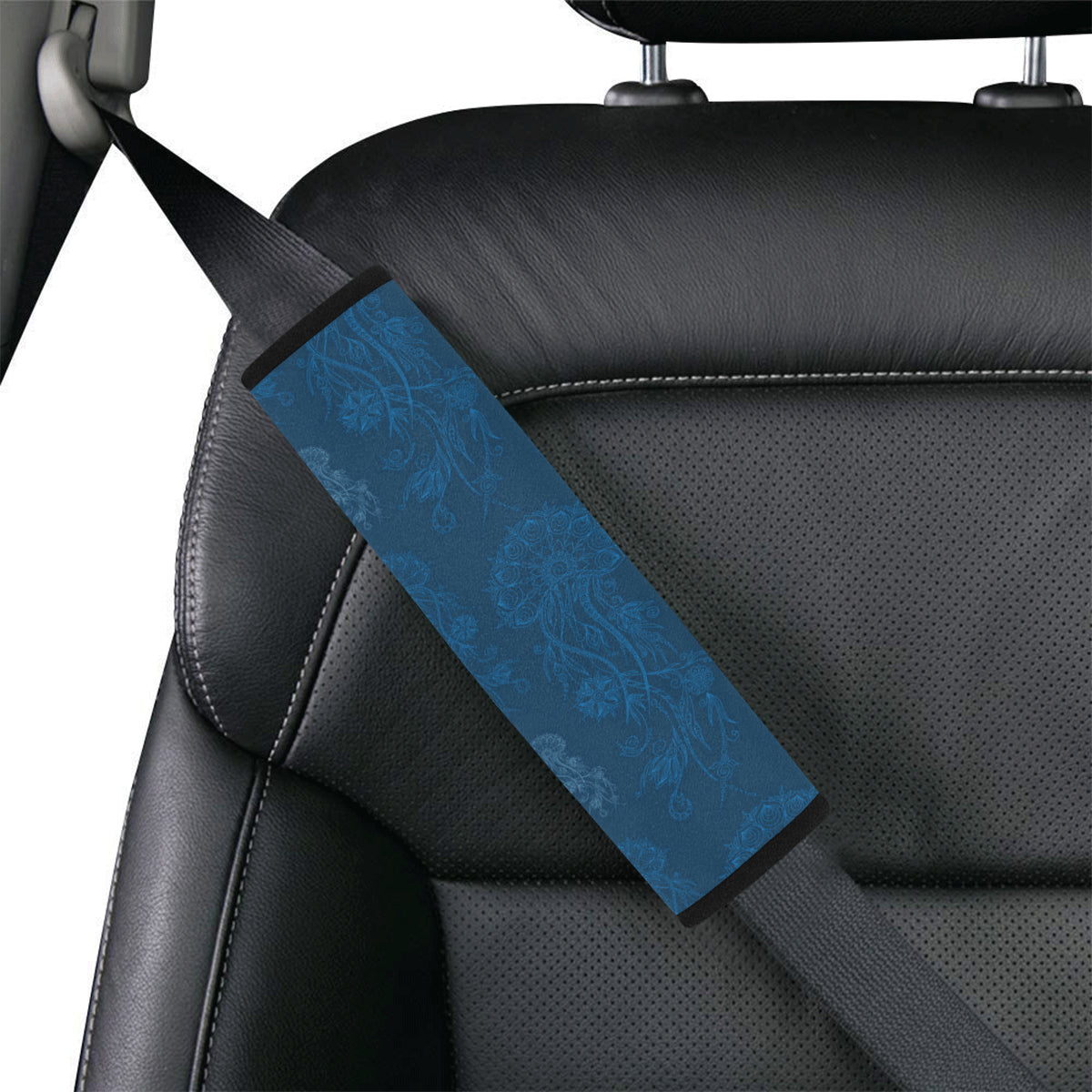 Jellyfish Pattern Print Design 01 Car Seat Belt Cover