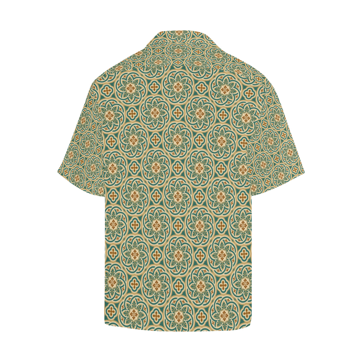 Cross Pattern Print Design 01 Men's Hawaiian Shirt