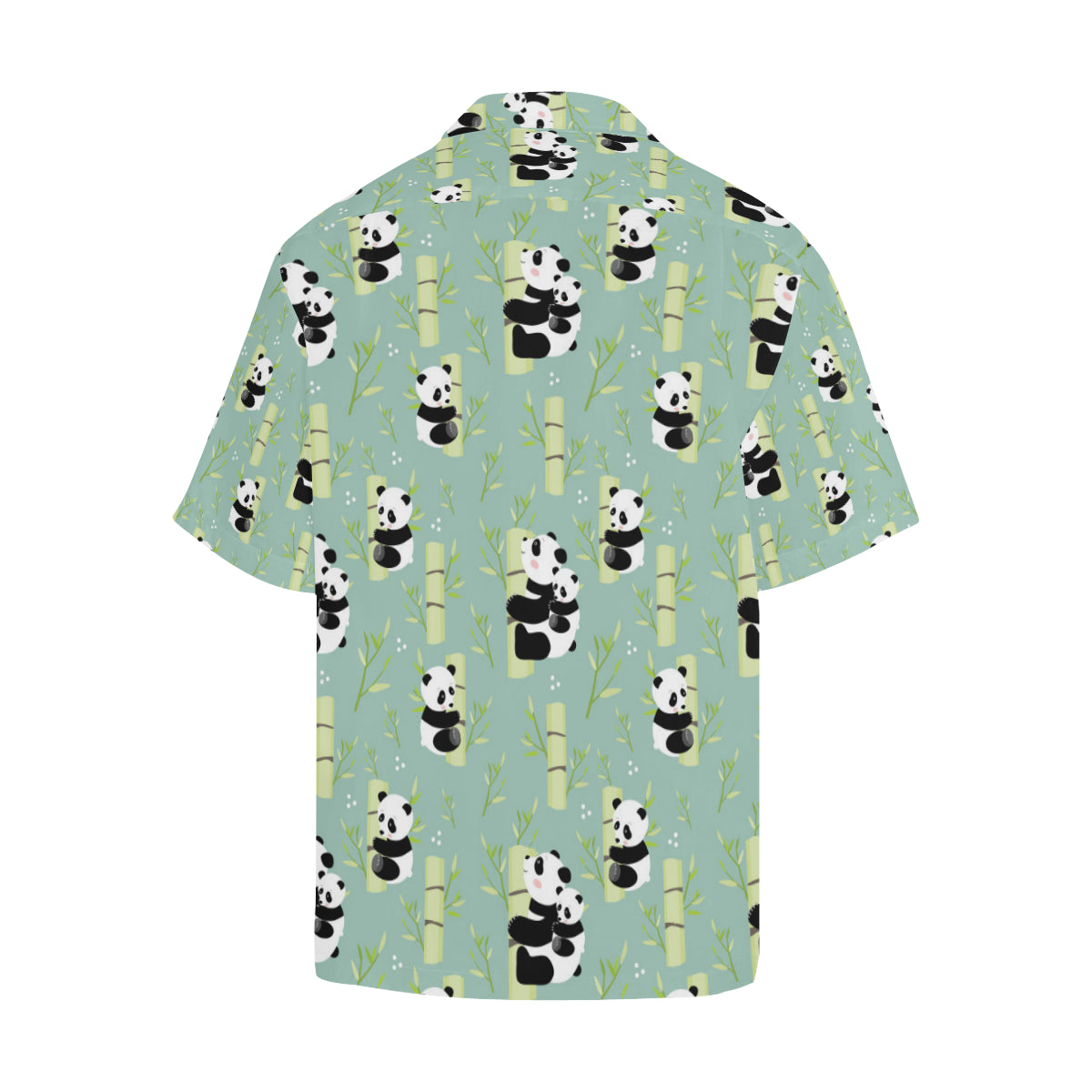 Panda Pattern Print Design A03 Men's Hawaiian Shirt