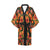 Amaryllis Pattern Print Design AL05 Women Kimono Robe