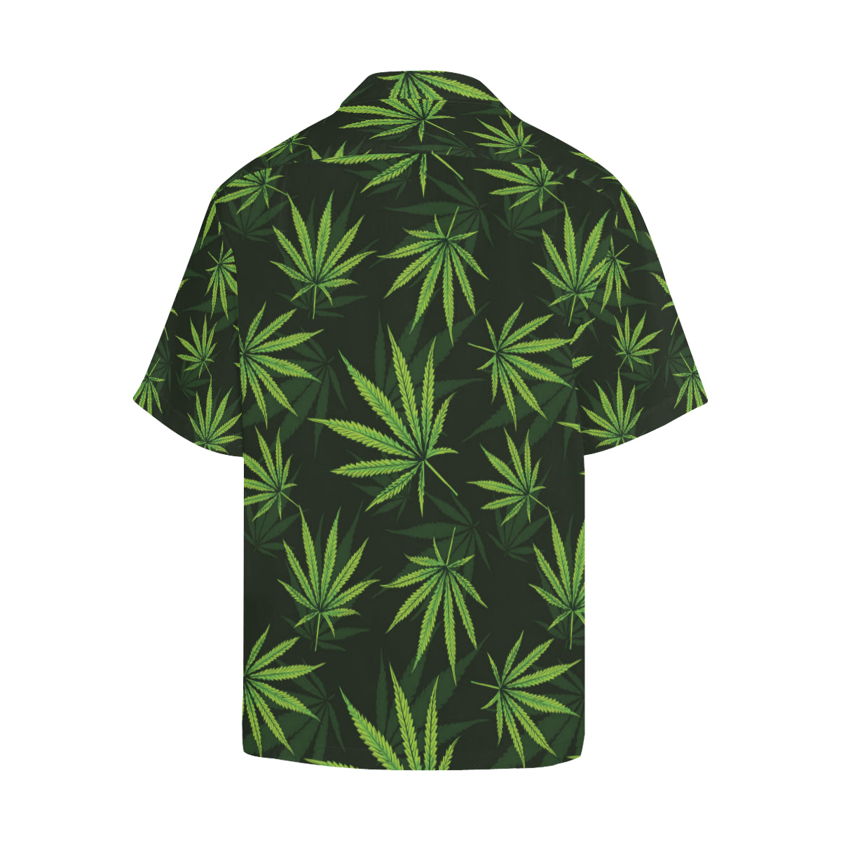 Pot Leaf Pattern Print Design A03 Men's Hawaiian Shirt