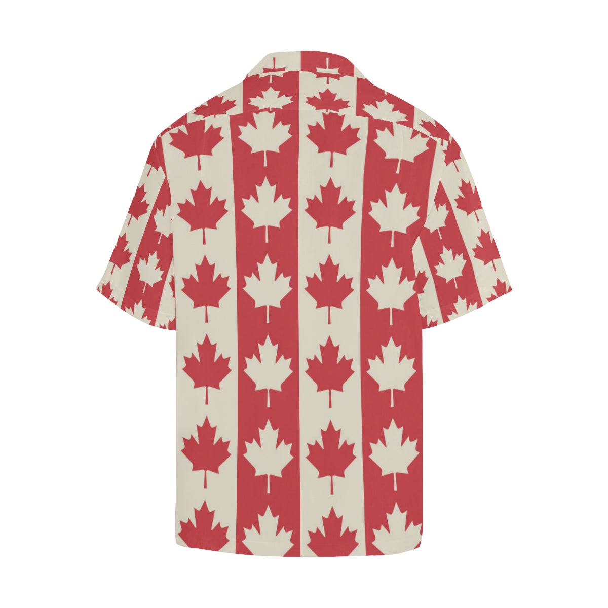 Maple Leaf Pattern Print Design 02 Men's Hawaiian Shirt