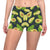 Avocado Pattern Print Design AC013 Yoga Shorts