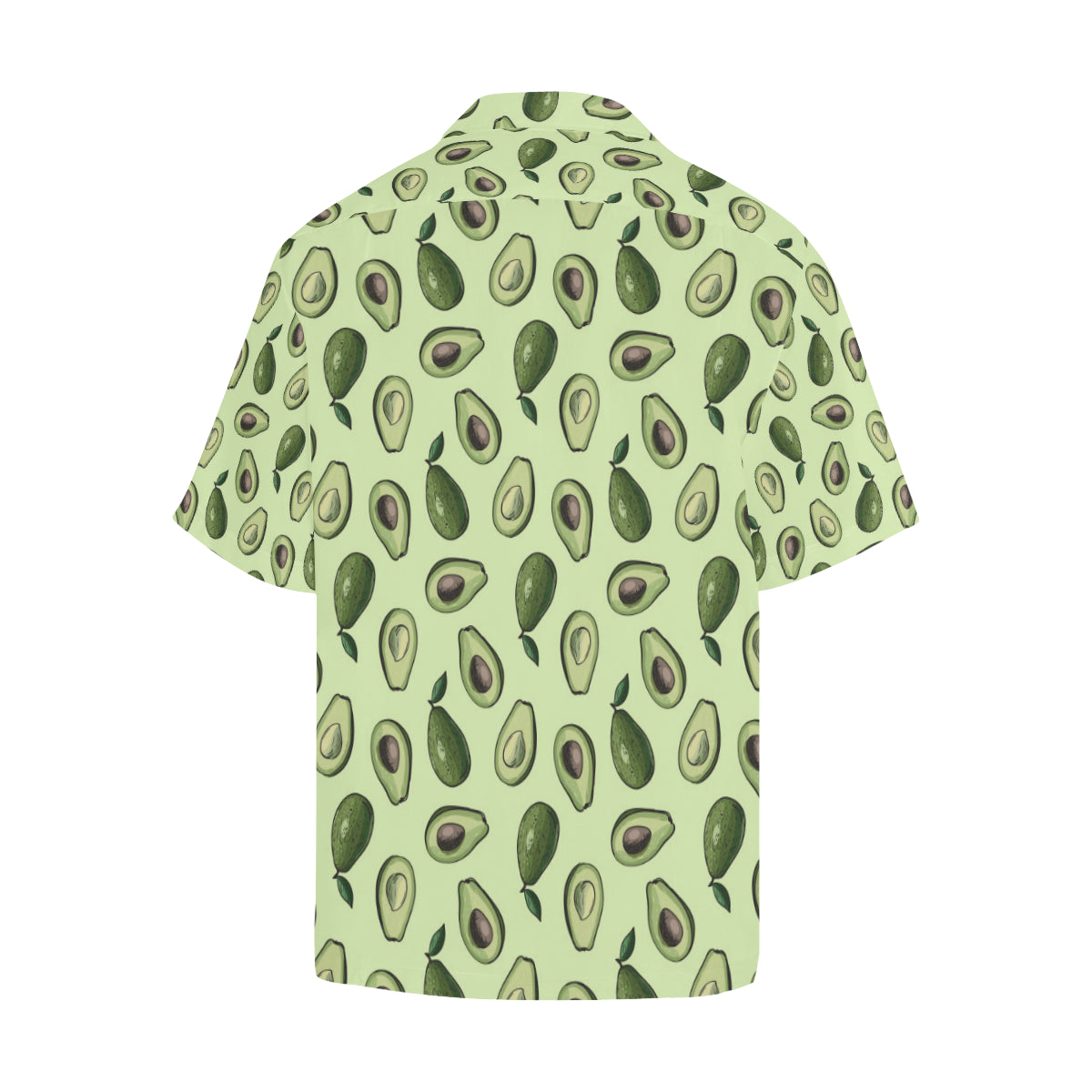 Avocado Pattern Print Design 02 Men's Hawaiian Shirt