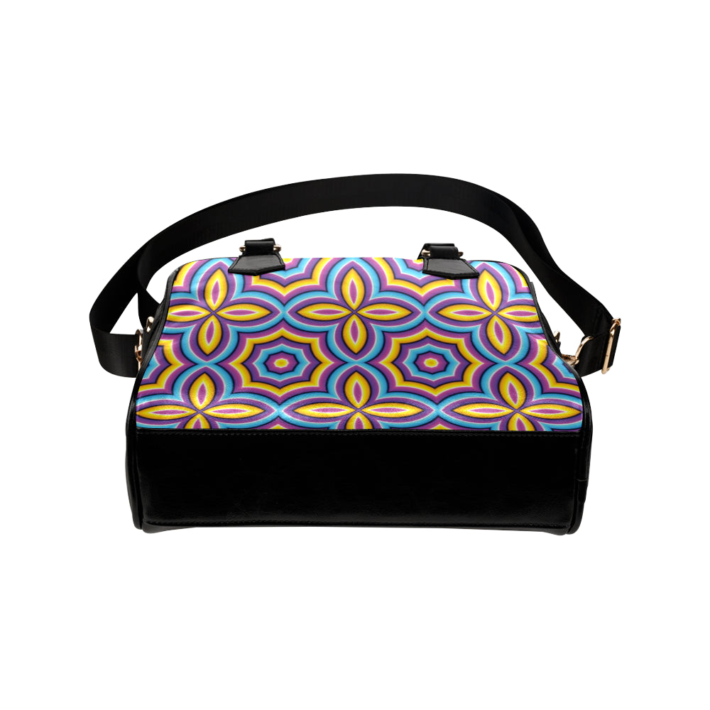 Optical illusion Pattern Print Design A03 Shoulder Handbag