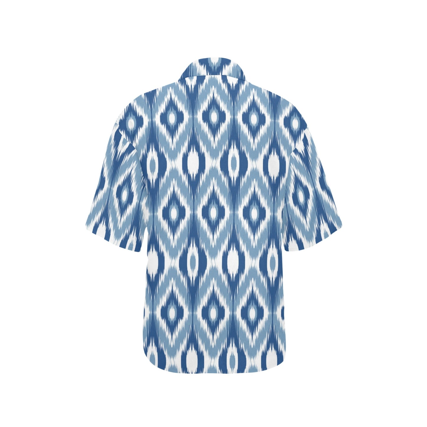 Ikat Pattern Print Design 03 Women's Hawaiian Shirt