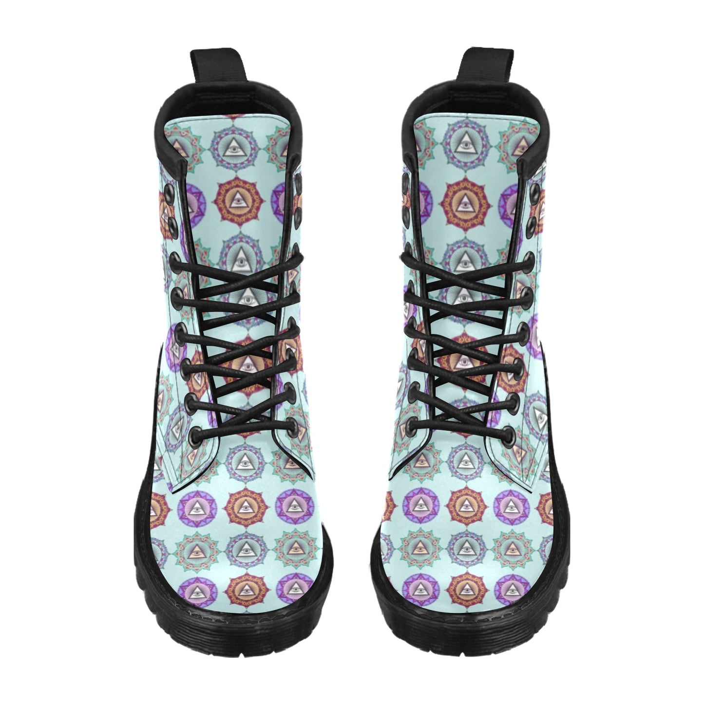 Third Eye Print Design LKS302 Women's Boots