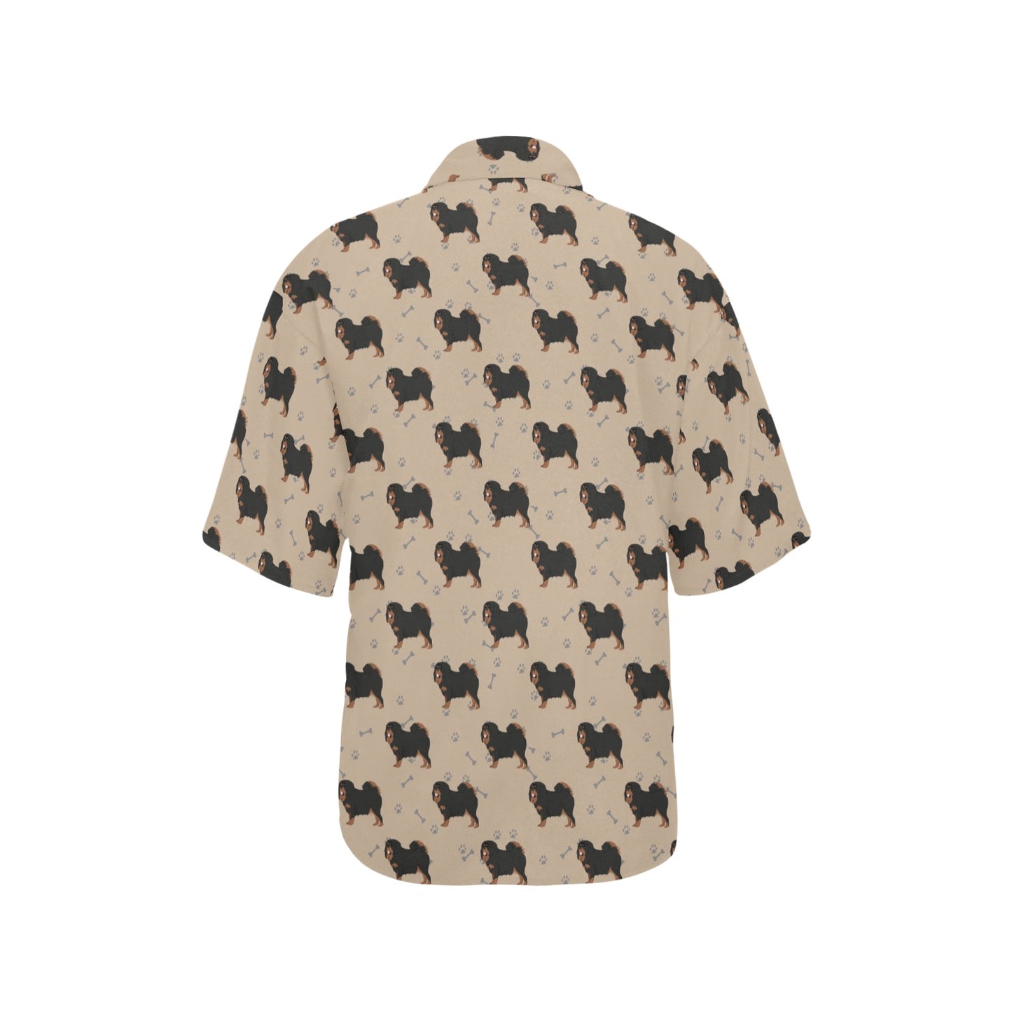 Third Eye Print Design LKS303 Women's Hawaiian Shirt
