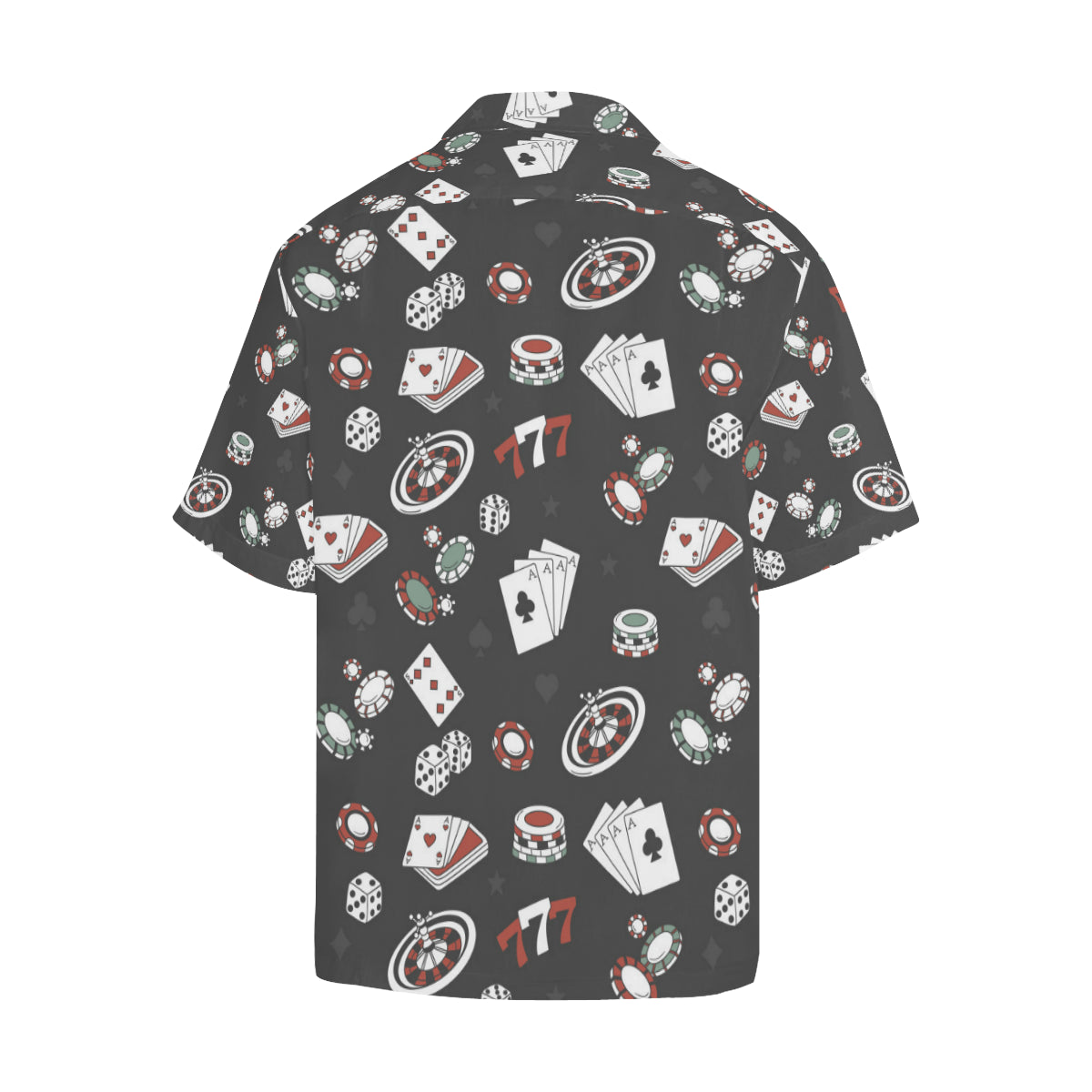 Casino Pattern Print Design 02 Men's Hawaiian Shirt