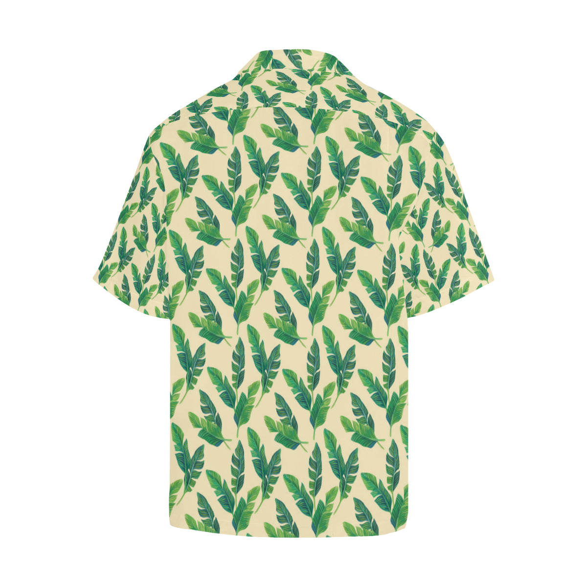 Banana Leaf Pattern Print Design 01 Men's Hawaiian Shirt