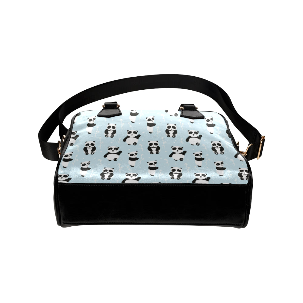 Panda Pattern Print Design A01 Shoulder Handbag