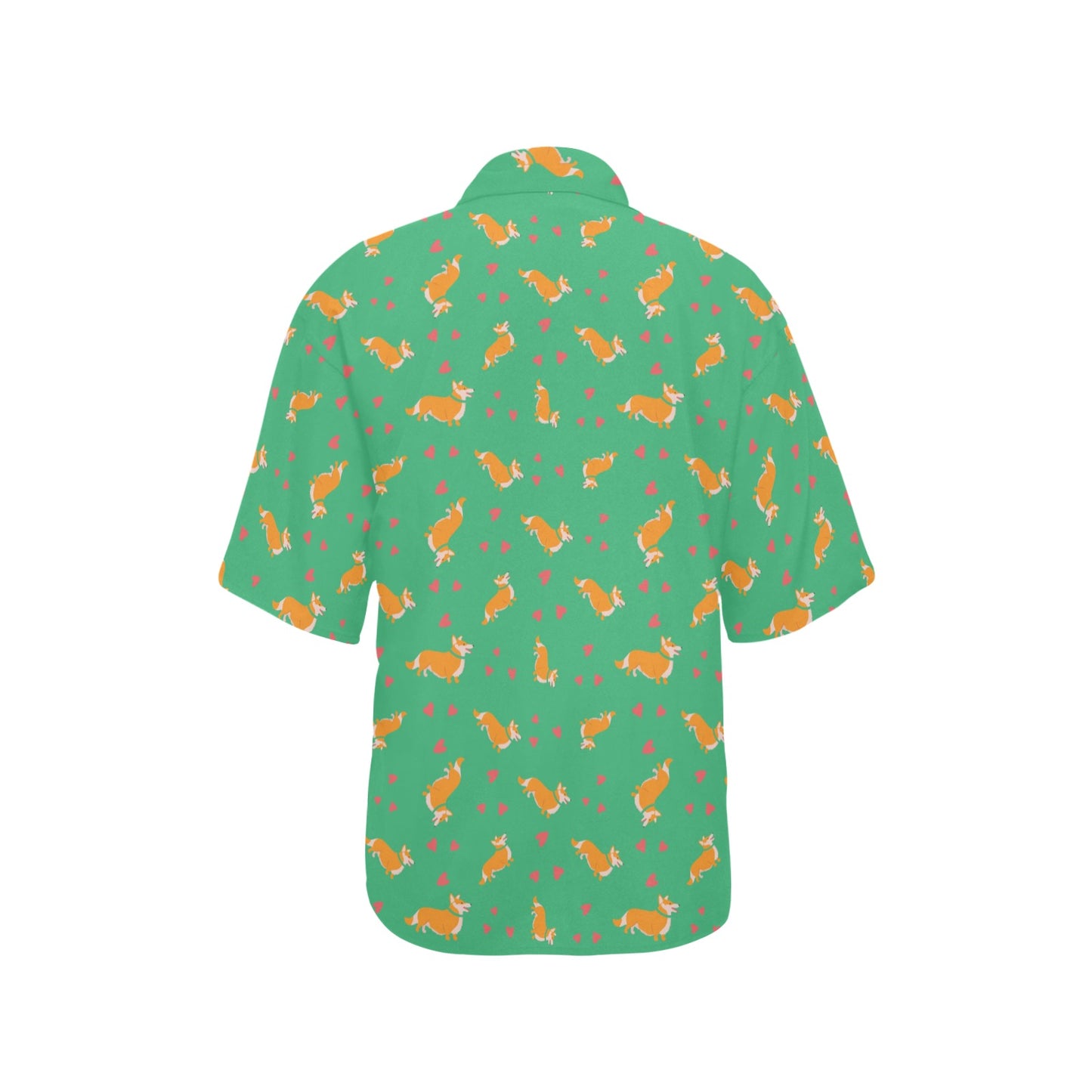 Cardigan Welsh Corgis Pattern Print Design 03 Women's Hawaiian Shirt