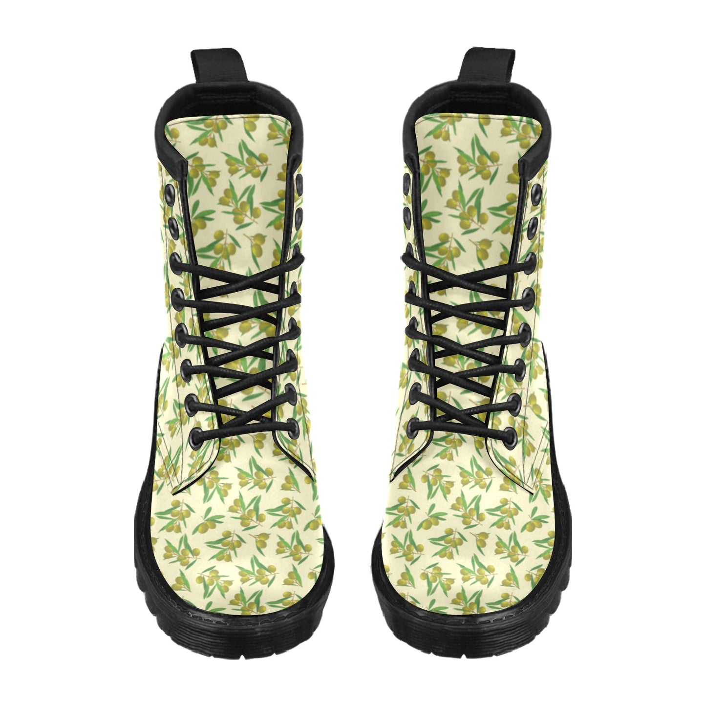 Olive Print Design LKS302 Women's Boots