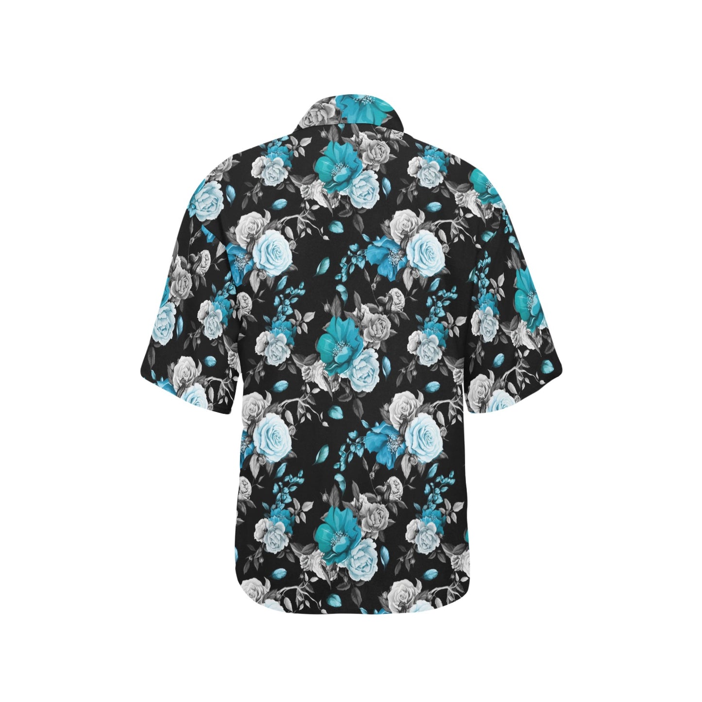 Rose Pattern Print Design A02 Women's Hawaiian Shirt