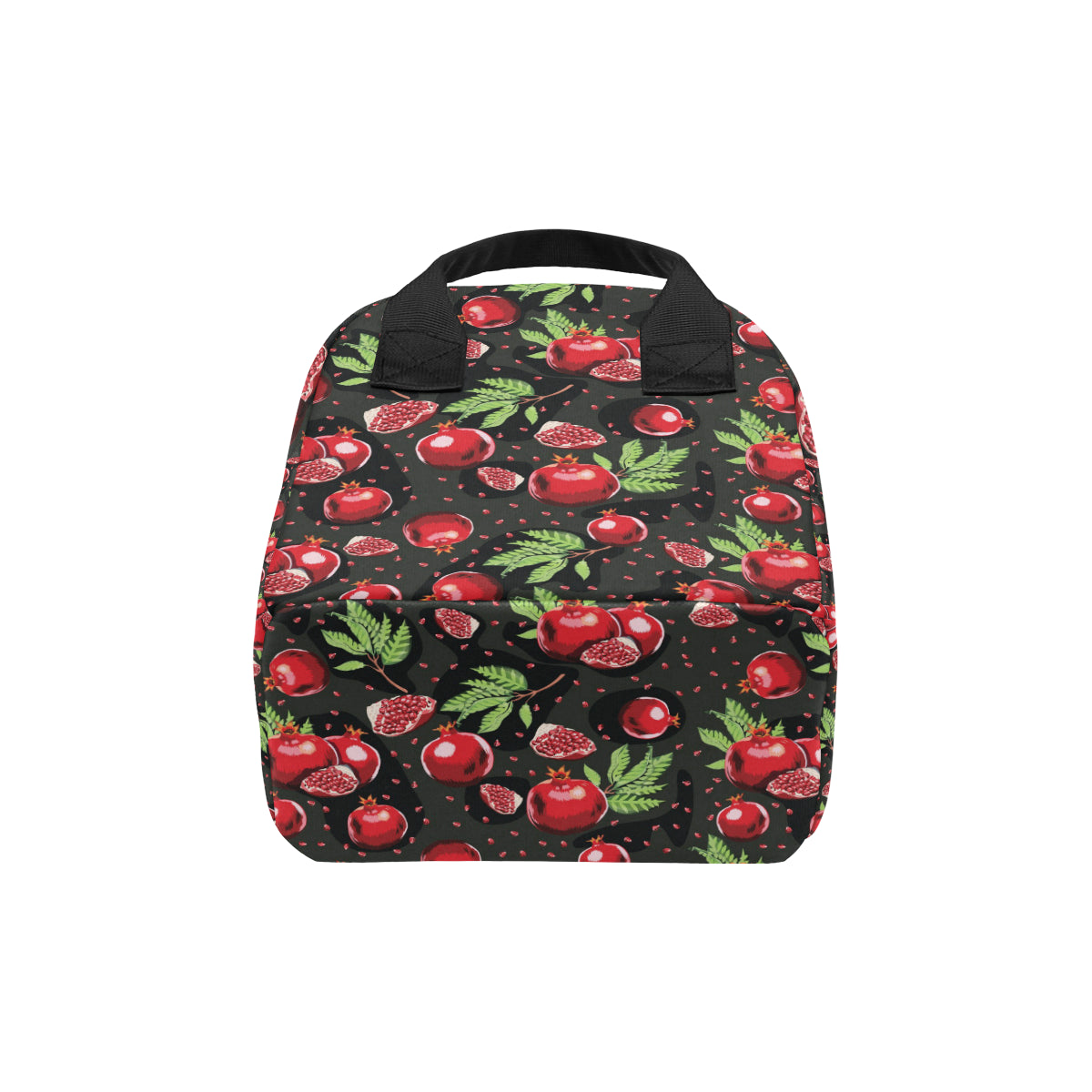 Pomegranate Pattern Print Design PG06 Insulated Lunch Bag