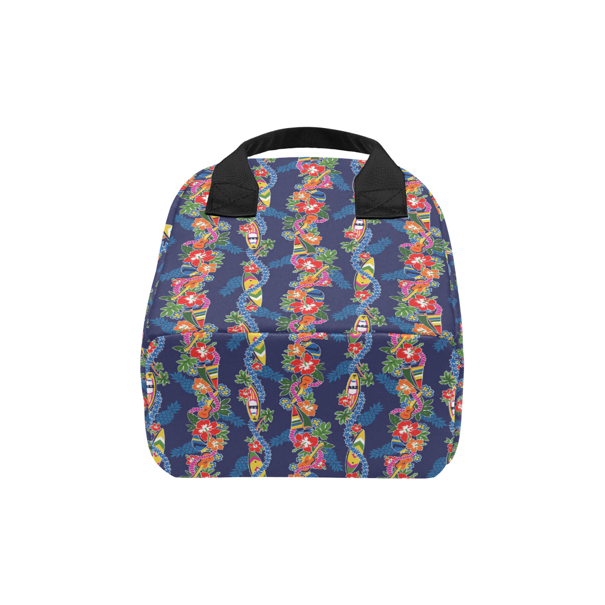 Hawaiian Themed Pattern Print Design H04 Insulated Lunch Bag