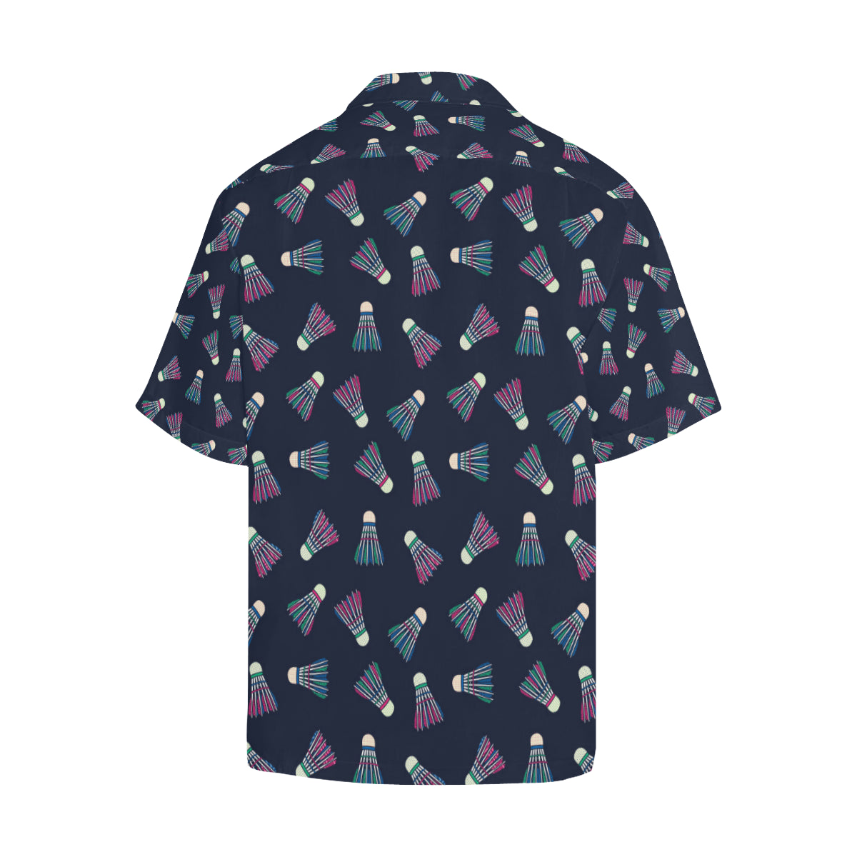 Badminton Ball Pattern Print Design 02 Men's Hawaiian Shirt