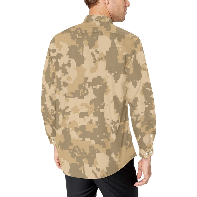 ACU Digital Desert Camouflage Men's Long Sleeve Shirt