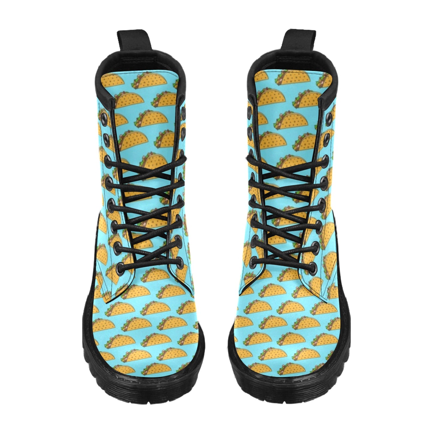 Taco Pattern Print Design TC03 Women's Boots