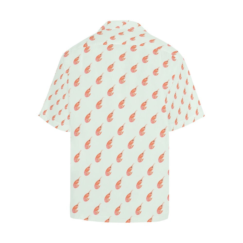 Shrimp Print Design LKS304 Men's Hawaiian Shirt