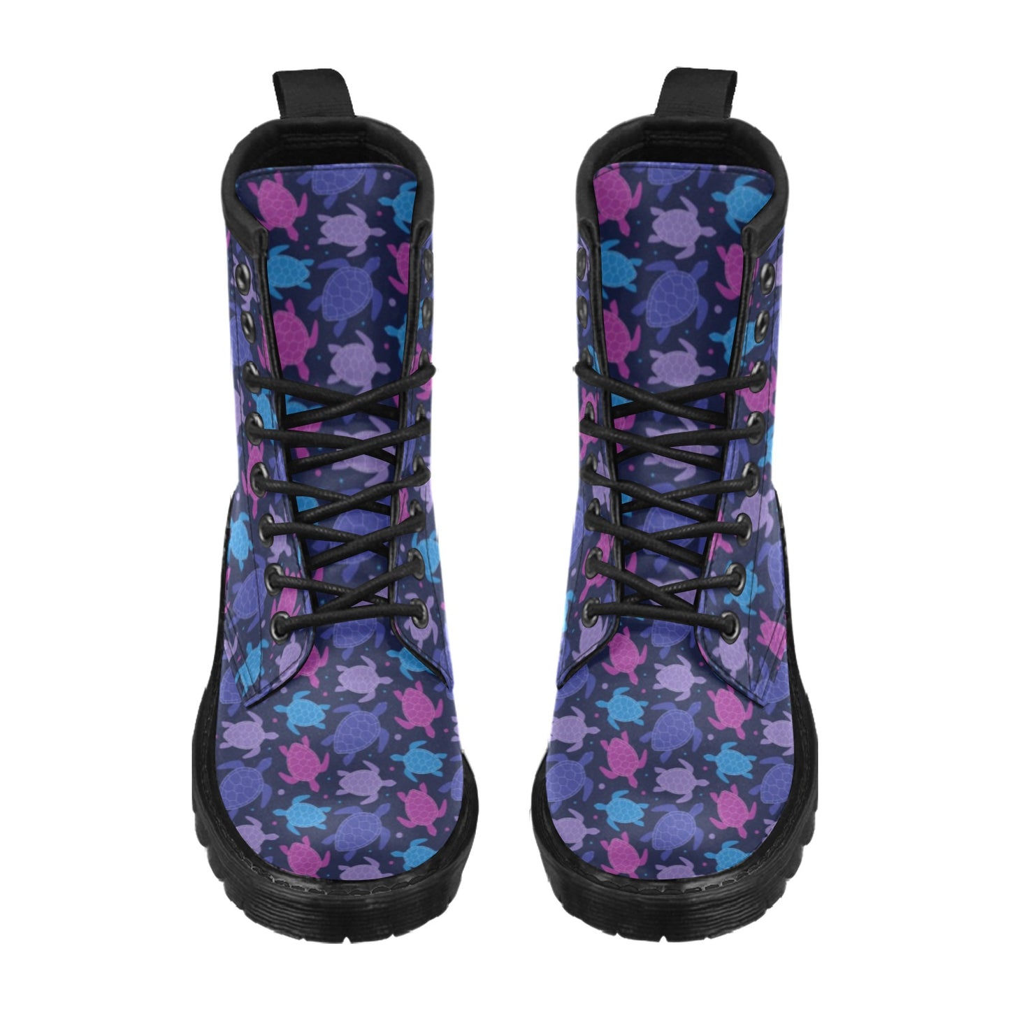 Sea Turtle Print Design LKS309 Women's Boots