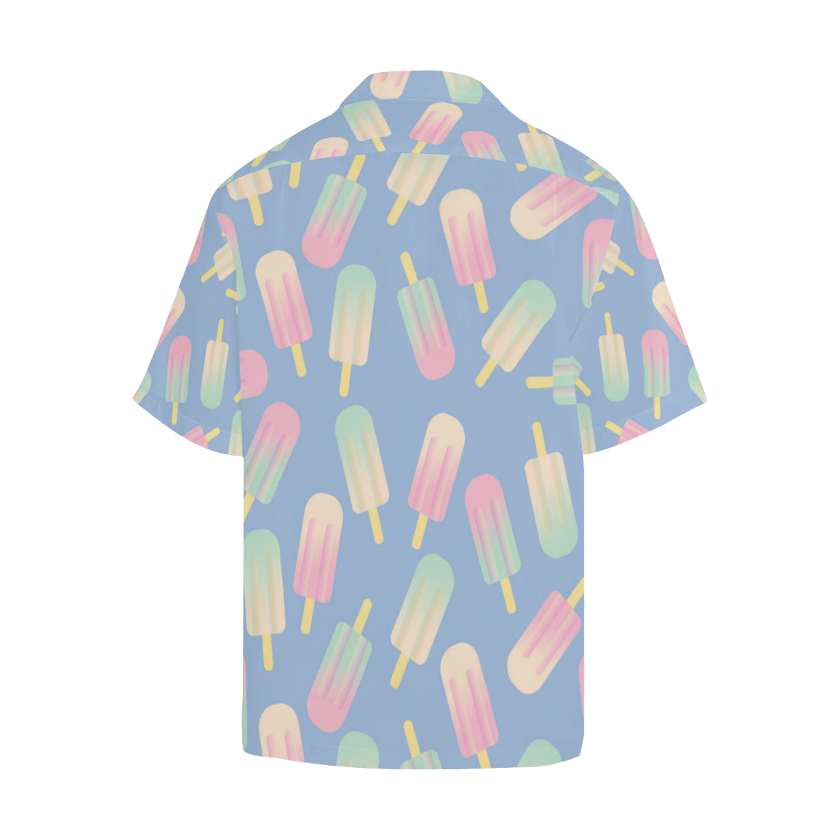 Ice Cream Pattern Print Design 05 Men's Hawaiian Shirt