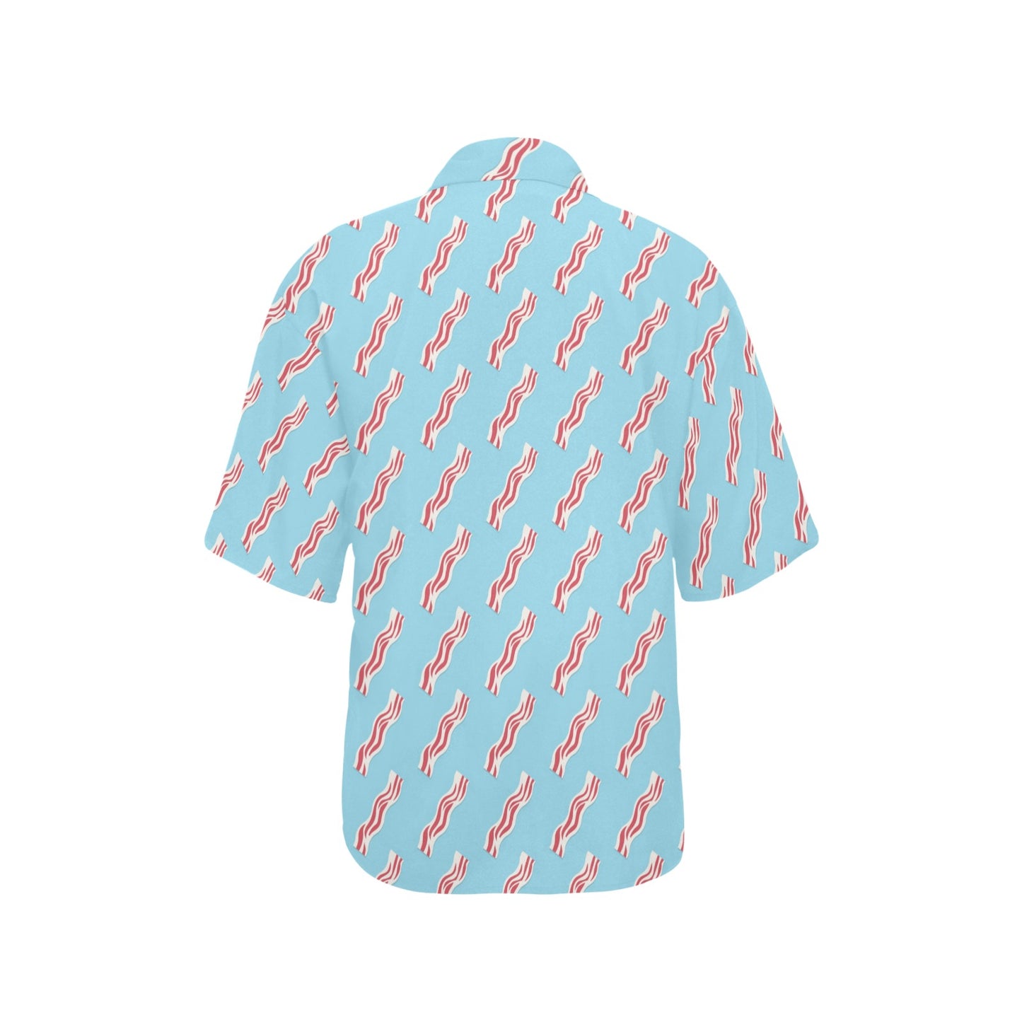 Bacon Pattern Print Design 03 Women's Hawaiian Shirt