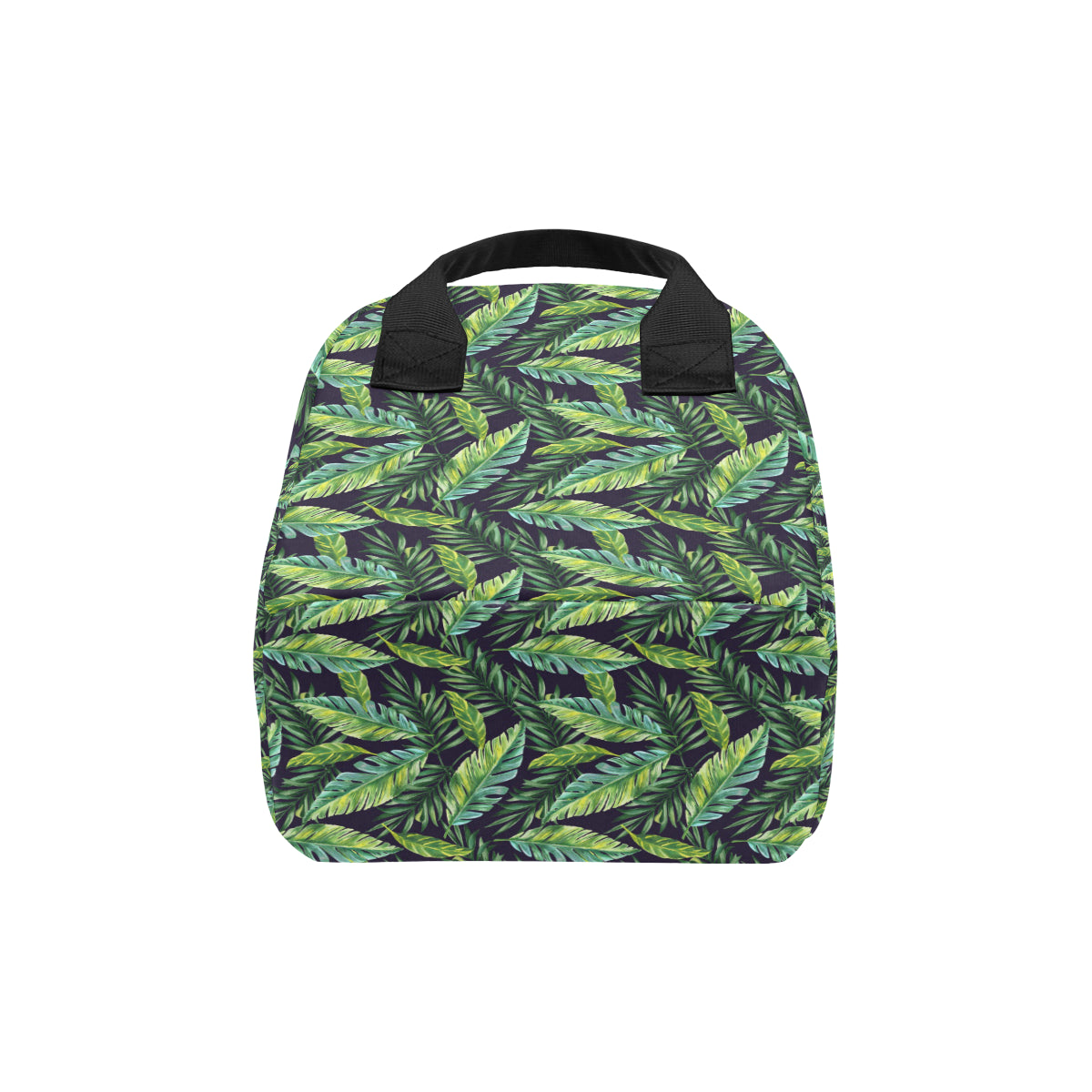 Tropical Flower Pattern Print Design TF06 Insulated Lunch Bag