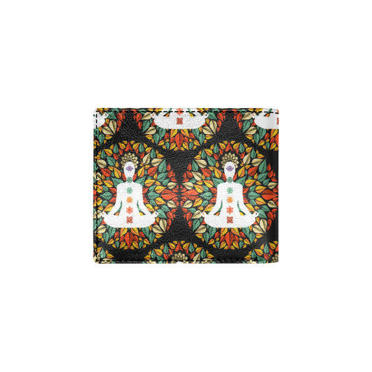 Chakra Yoga Men's ID Card Wallet
