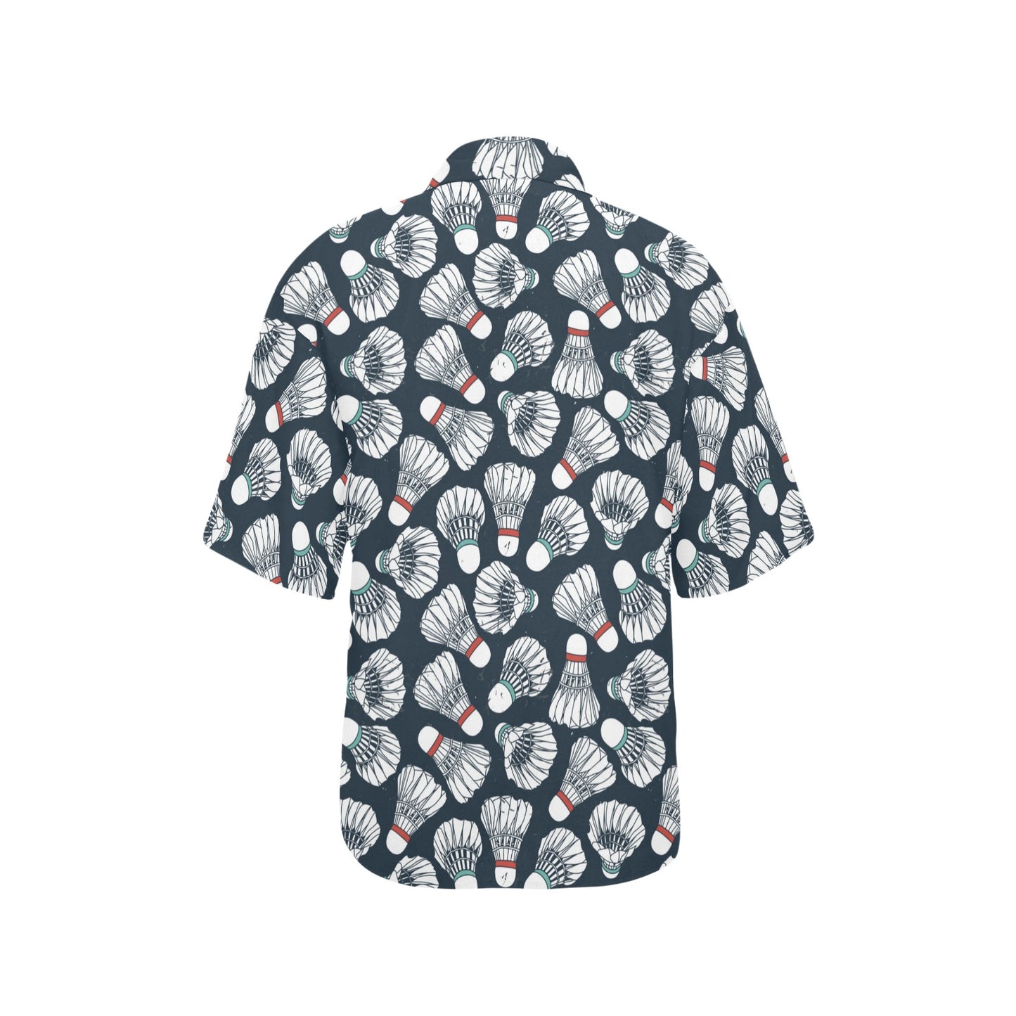 Badminton Ball Pattern Print Design 01 Women's Hawaiian Shirt