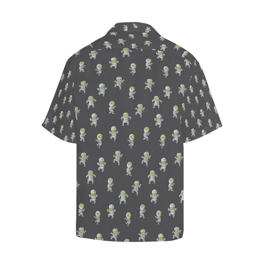 Mummy Print Design LKS305 Men's Hawaiian Shirt