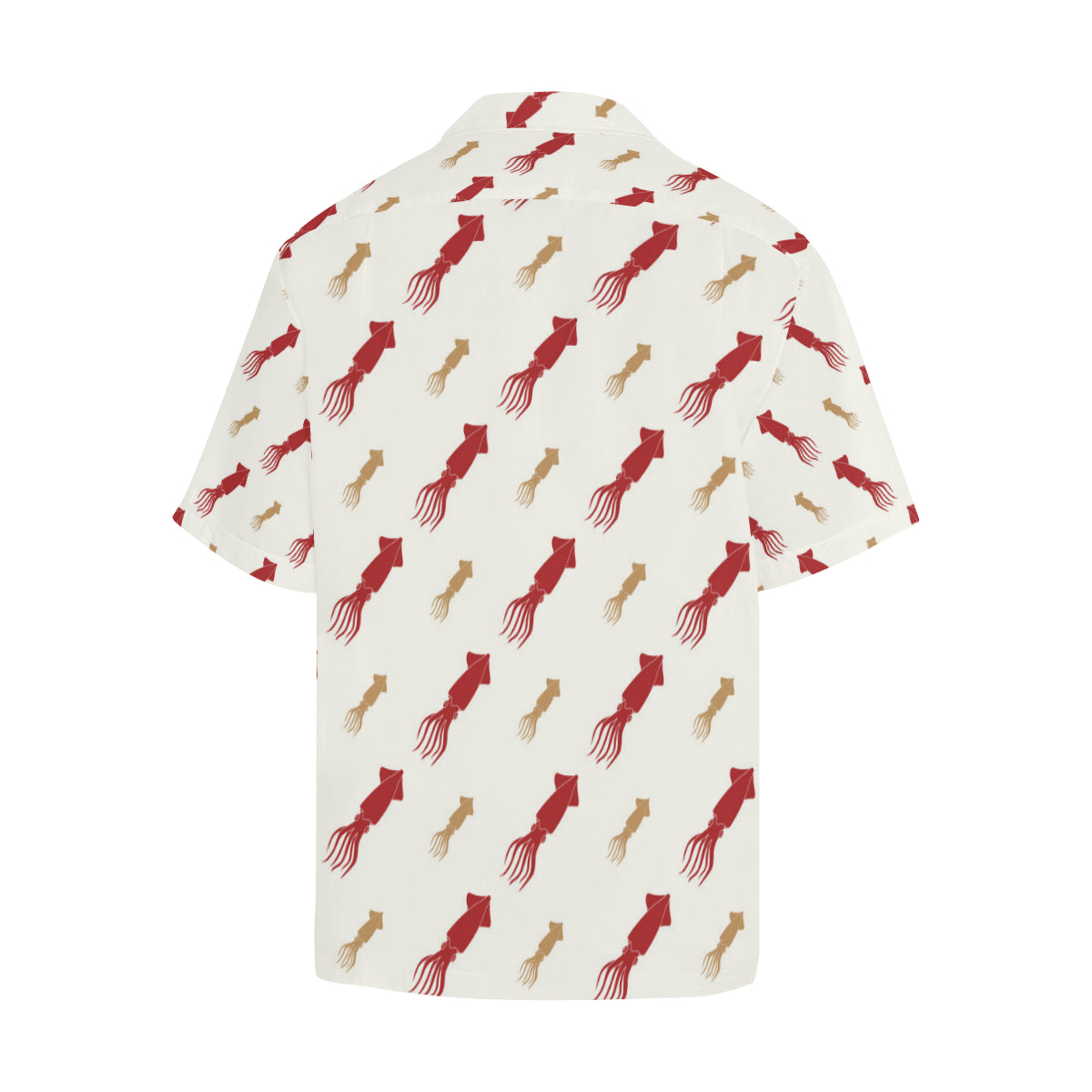 Giant Squid Pattern Print Design 01 Men's Hawaiian Shirt