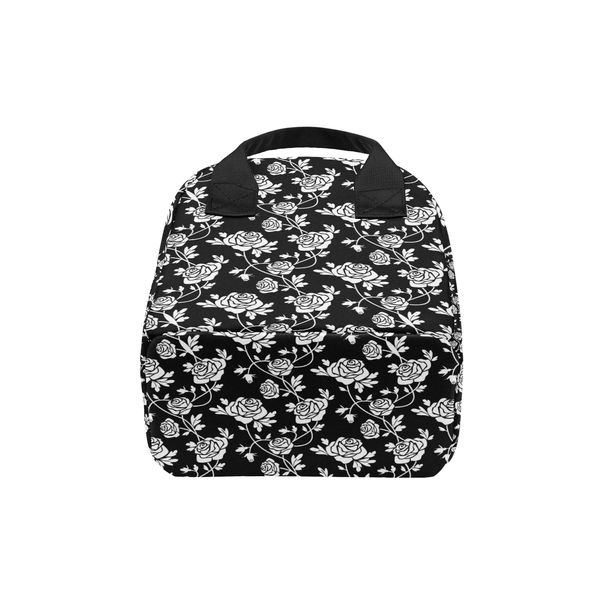 Rose Pattern Print Design RO013 Insulated Lunch Bag